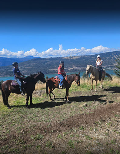 Vanessa - Okanagan Stables horseback riding experience 